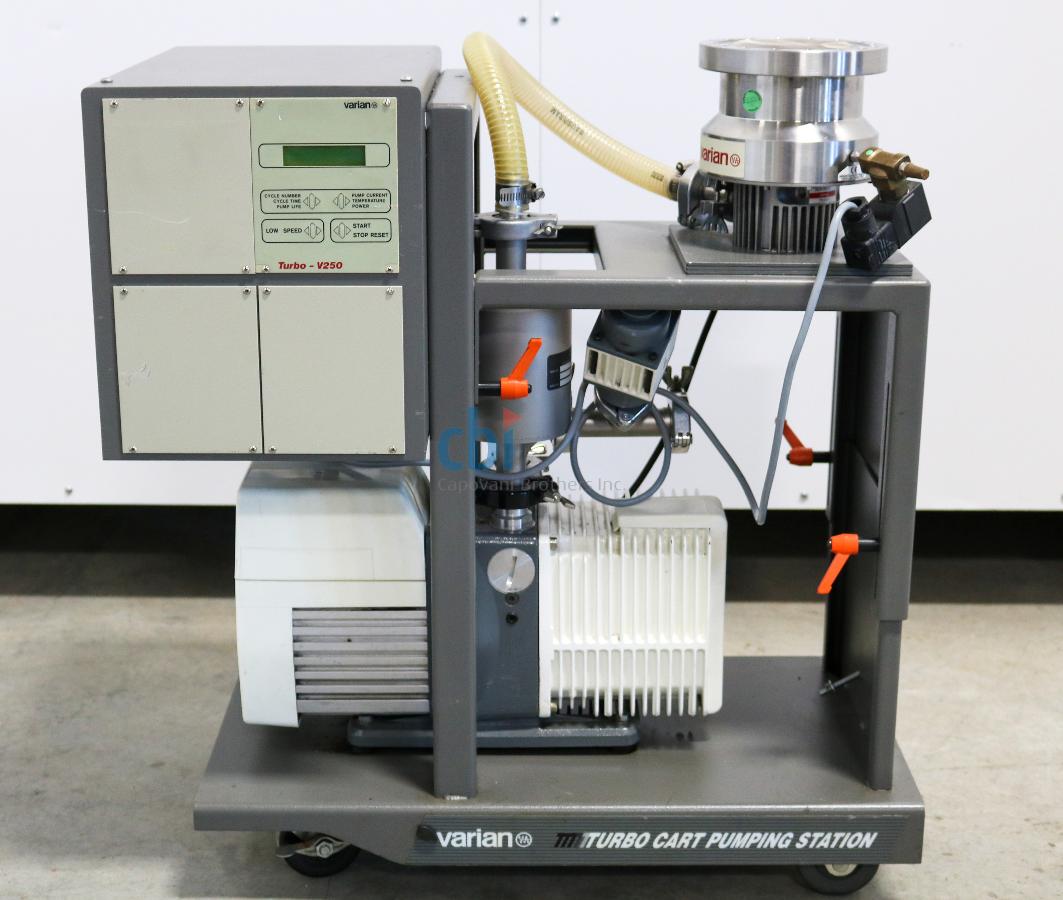 Varian Turbo-V 250 MacroTorr Turbo Pump with SD91 Mechanical