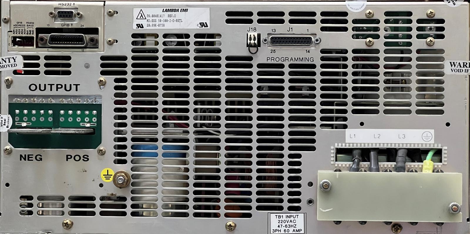 TDK Lambda ESS 404-37.5-2-1262 DC Power Supply For Sale | Used
