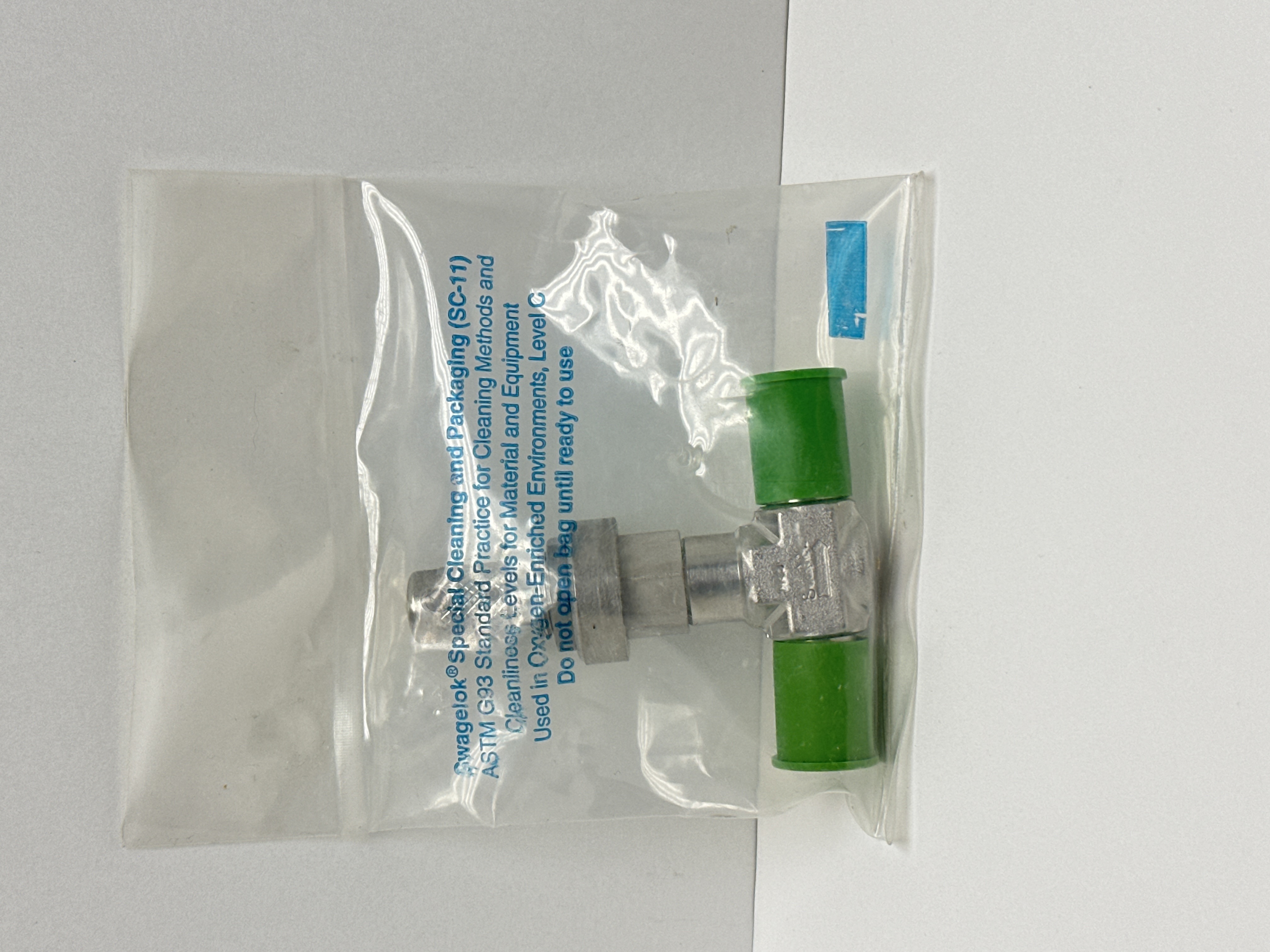 Swagelok SS-MGVR4 Metering Valve, 316 SS, 1/4 in Male VCR, Cv 0.03